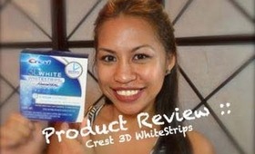 Crest 3D WhiteStrips Review :: Glam Gab