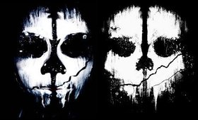 Call of Duty Ghosts | Halloween Makeup Tutorial | Crueltyfree | AirahMorenaTV