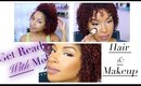 Get Ready With Me! | Hair & Makeup | BeautybyLee