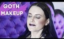Back To School Goth Makeup Tutorial