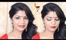Navratri Durga Pooja Makeup Tutorial | SuperPrincessjo