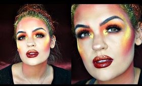 Heat Miser FIRE Inspired Makeup | Collab with