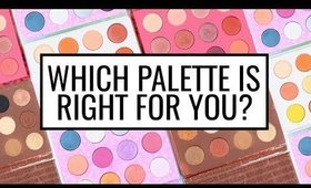 COLOURPOP EYESHADOW PALETTES! REVIEW AND SWATCHES