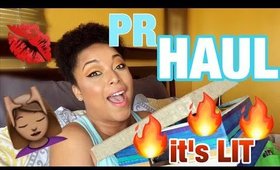 PR HAUL + Mini Reviews AUGUST 2017 | Natural Hair Makeup Luxury Skincare | MelissaQ