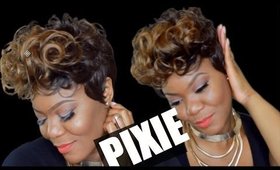 CURLY PIXIE | KEYSHIA by RED CARPET | OMBRE HB/30