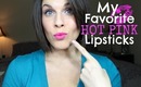 My Favorite Hot Pink Lipsticks