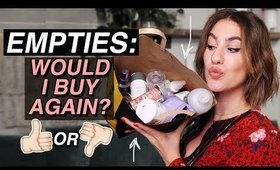 PRODUCTS I'VE ACTUALLY USED UP! Would I Repurchase?! | Jamie Paige