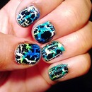 water marble crackle