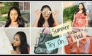 Try On Haul : Trendy Summer Fashion Haul from Zaful.com- | Deepikamakeup