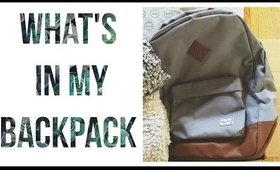 What's In My Backpack