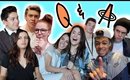 IRRELEVANT QUESTIONS WITH YOUTUBERS | AYYDUBS