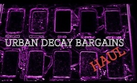 Urban Decay Bargains Haul