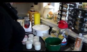 How I make Yogurt!