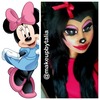 Mickey Mouse makeup look
