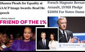 Rihanna Says PULL UP: Her FAKE NAACP SPEECH. ASK THE 1% TO PULL UP FIRST. Stop Abusing Black People