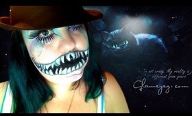 Cheshire Inspired halloween tutorial =^.^= Inspirado  cheshire alicia en el pais de las maravillas