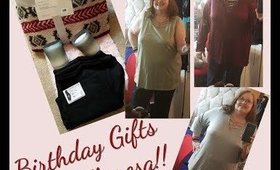 My Birthday Gifts From Theresa!