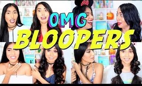 FUNNY AF BLOOPERS, EMBARRASSING END | Paris & Roxy