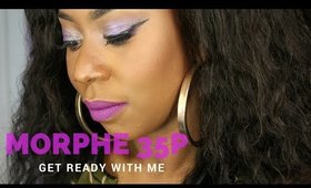 GRWM | Spring Makeup w Morphe 35P, MAC Retro Matte Lip Colour in Recollection + More