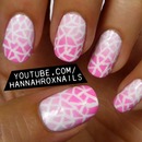 Ombre and Facet Patterned Nails