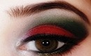 Festive Holiday Look- Red and Green