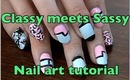 Classy meets Sassy | Nail art tutorial