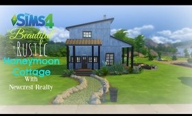 Sims 4 "Beautiful" Rustic Honeymoon Cottage With Newcrest Realty