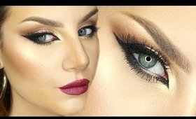 Arabic Inspired Makeup Tutorial Sexy bold Winged Eyeliner ft. TheEmanueleCastelli
