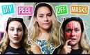 Testing DIY Peel Off Face Masks