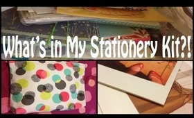 What's in My Stationery Kit?!
