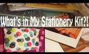 What's in My Stationery Kit?!