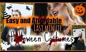 Easy & Affordable Last Minute Halloween Costume Ideas♡