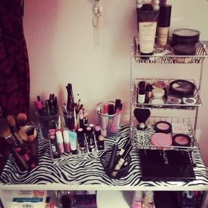 My makeup station