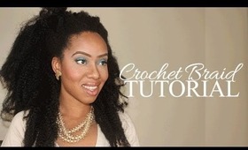 How to Crochet Braid w/ Bobby Pin Tutorial