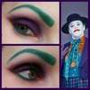 joker purple and green eye