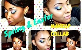 Spring/Easter Makeup look Collab w/Beautyflawsnall