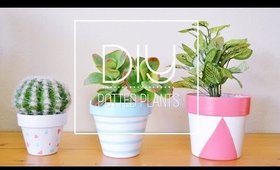 DIY Painted Plant Pots