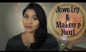 Jewelry & Makeup Haul | Statement Necklaces, Elf Makeup & More