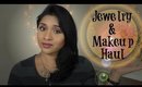 Jewelry & Makeup Haul | Statement Necklaces, Elf Makeup & More