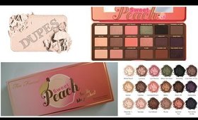 Clones de la Paleta de Too Faced Sweet Peach