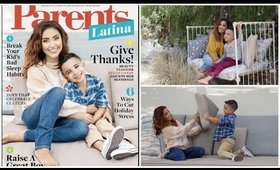 Parents Latina Magazine Cover Shoot | Behind The Scenes