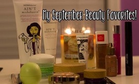 My September Beauty Favorites! (2013)