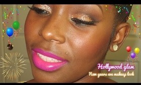 Hollywood Glam | New Years eve makeup look #1