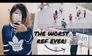 VLOGMAS #3▸FIRST CHRISTMAS PARTY + HOCKEY | misscamco