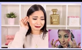 Reacting To My First Youtube Video EMOTIONAL | Diana Saldana