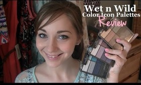 Wet n Wild Color Icon Palette's | Review {Comfort Zone, Petal Pusher & Blue Had Me At Hello}