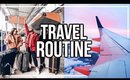 MY TRAVEL ROUTINE + FLIGHT GIVEAWAY! Packing Hacks, Flying Tips + more! | Morgan Yates