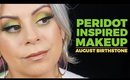 Peridot Inspired Makeup Look | August Birthstone