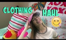 Summer Clothing Haul and Makeup