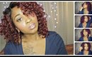 Holiday Hairstyle:  How I Style My Affordable Red Wig | Model Model Forest Meadow ft SoffiaBanks